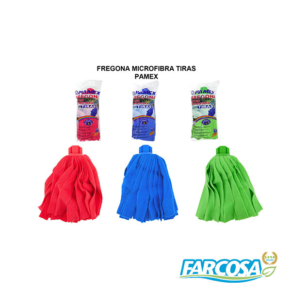 FREGONA MICROFIBRA PAMEX TIRAS 150 GR-713846 – FARCOSA – Productos de  Higiene y Desinfección